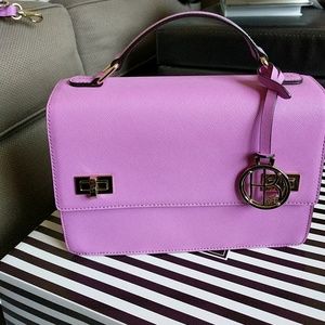 Henri Bendel West 57th Schoolbag lollipop pink